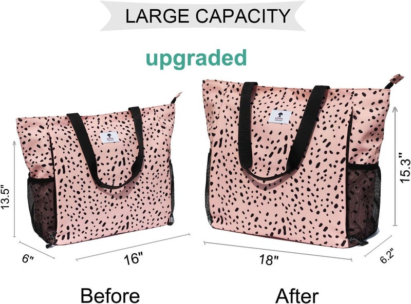 ESVAN Yoga Mat Bag Yoga Tote Carrier Shoulder Bag Carryall Tote for Office,Yoga,Pilates,Travel,Beach and Gym - Image 2